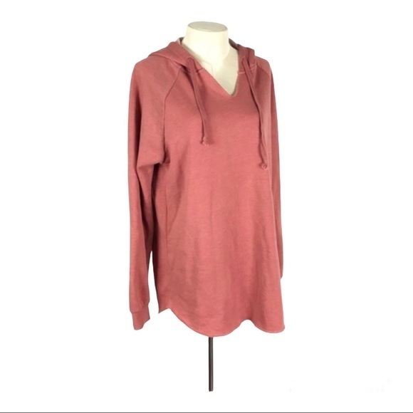 seven rock life Tops Seven Rock Life Original Butter Hoodie Size Large Rust Color Poshmark